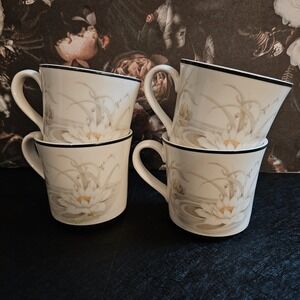 Vintage ROYAL DOULTON HAMPSTEAD Lambethware LS 1053 Coffee Tea Cups Mugs - 1983